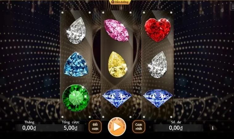 Chơi Nổ Hũ Kim Cương TK88 Săn Jackpot Khủng Lên Tới 2 Tỷ Đồng 2 Giao diện chơi Nổ Hũ Kim Cương TK88