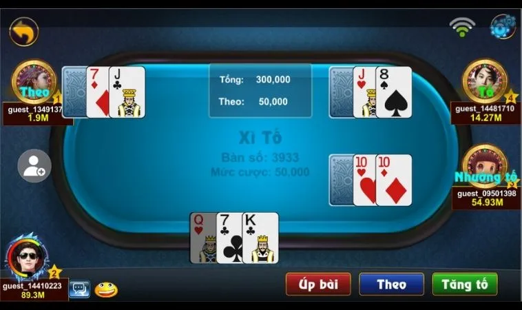 Bí Kíp Chơi Xì Tố Tại TK88 Từ Cao Thủ Giúp Bạn Thắng Lớn 1 Xì Tố Tại TK88